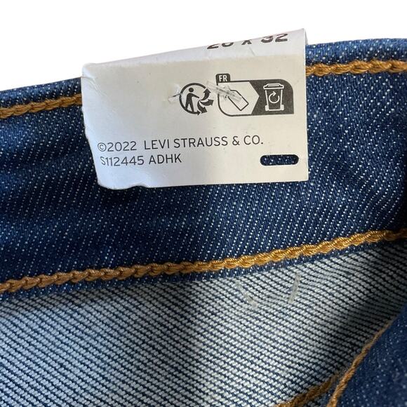Levi's 721 Skinny Jeans | Blue | 26x32 | NWT - Picture 9 of 12